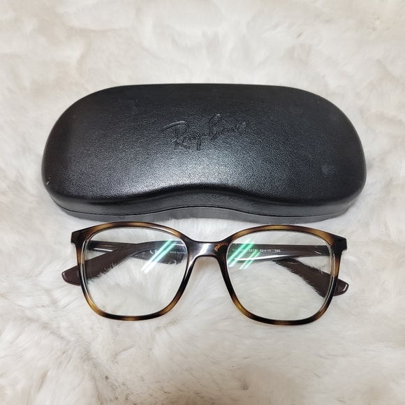 Ray Ban Eyeglasses Frames RB7066 OPTICS Polished Havana Tortoiseshell  Brown - Picture 2 of 11